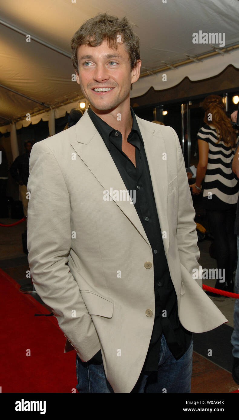 Schauspieler Hugh Dancy kommt für das Toronto International Film Festival Gala Screening von "Jane Austen Book Club" an Roy Thomson Hall in Toronto, Kanada, am 9. September 2007. (UPI Foto/Christine Kauen) Stockfoto