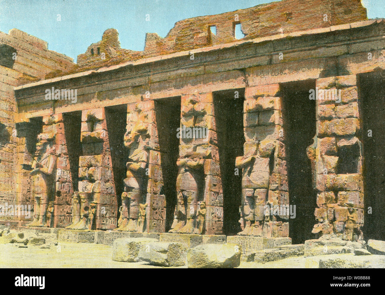 Luxor-Tempel Stockfoto