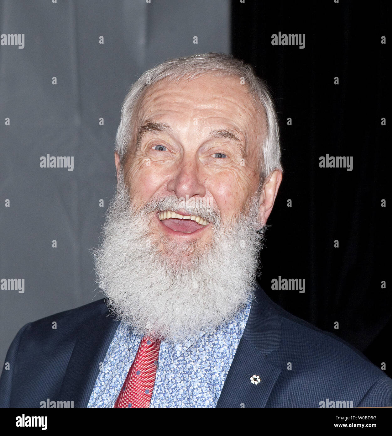 Fred Penner kommt auf dem roten Teppich an der JUNO Broadcast Awards 2018 in Vancouver, British Columbia, 25. März 2018. Foto von Heinz Ruckemann/UPI Stockfoto