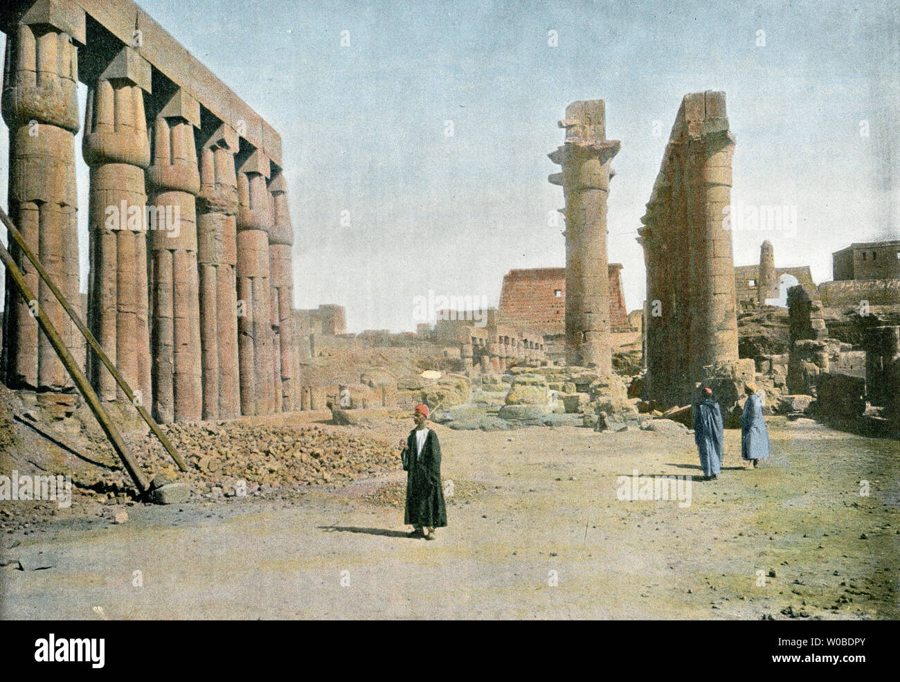 Luxor-Tempel Stockfoto