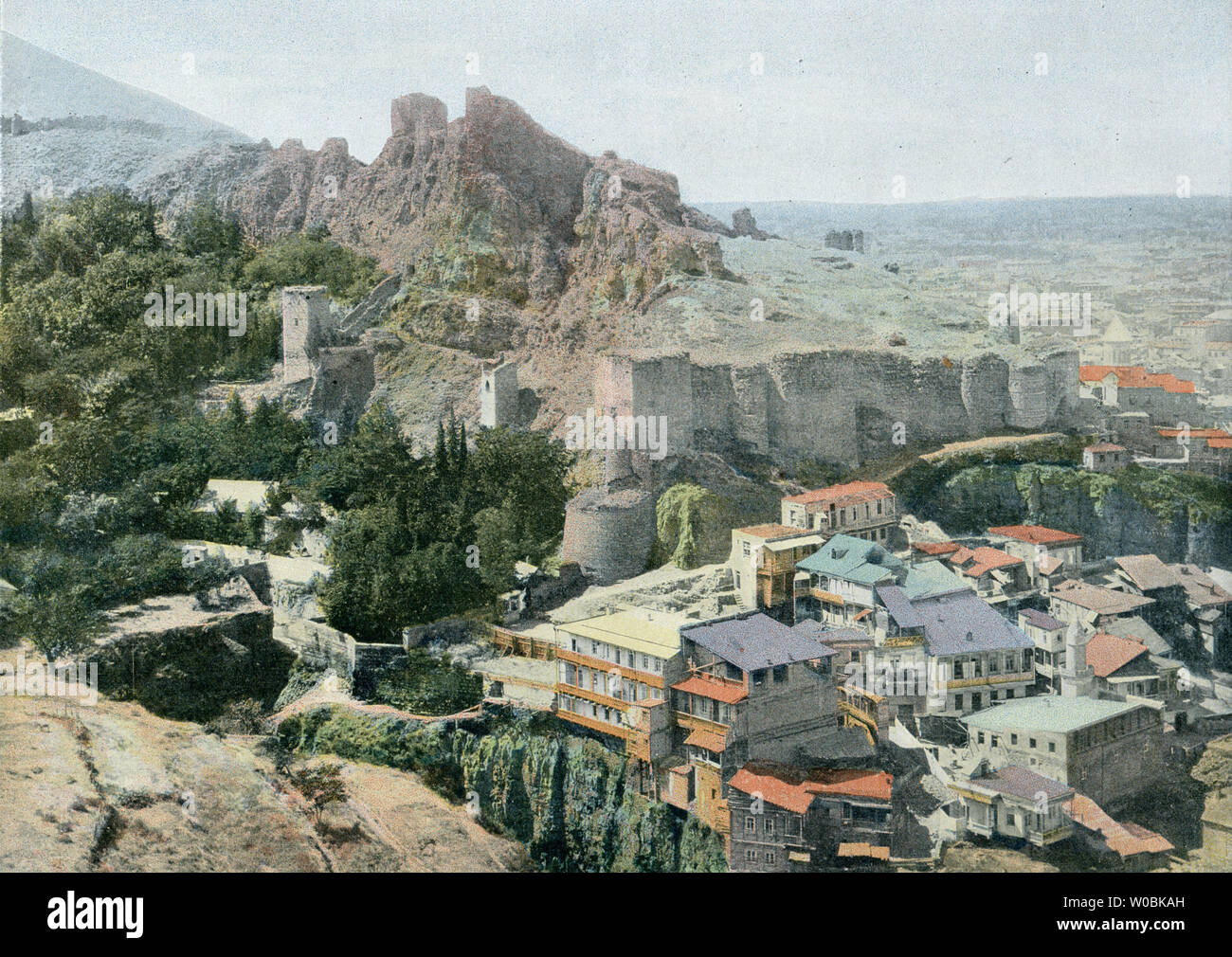 Ruinen, Georgia, Tbilisi Stockfoto