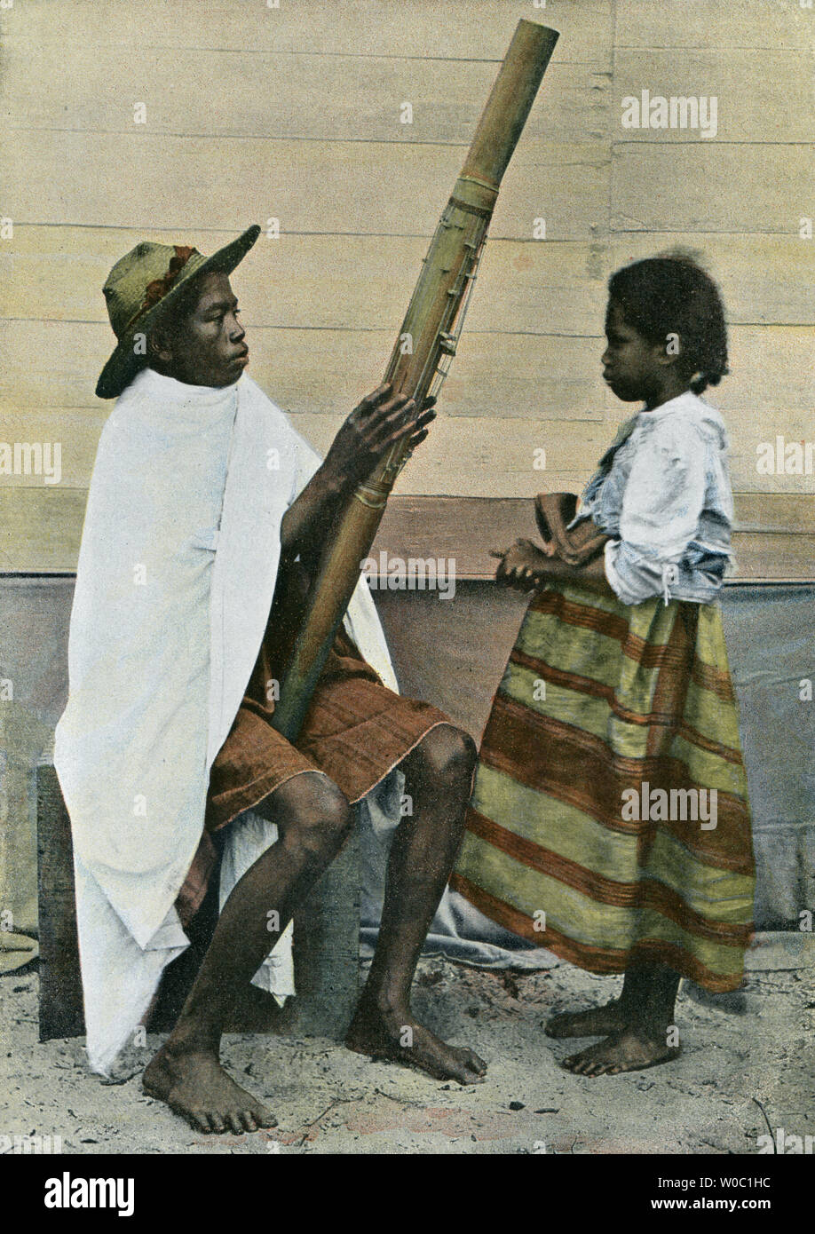 Historisches Foto, Madagaskar Stockfoto