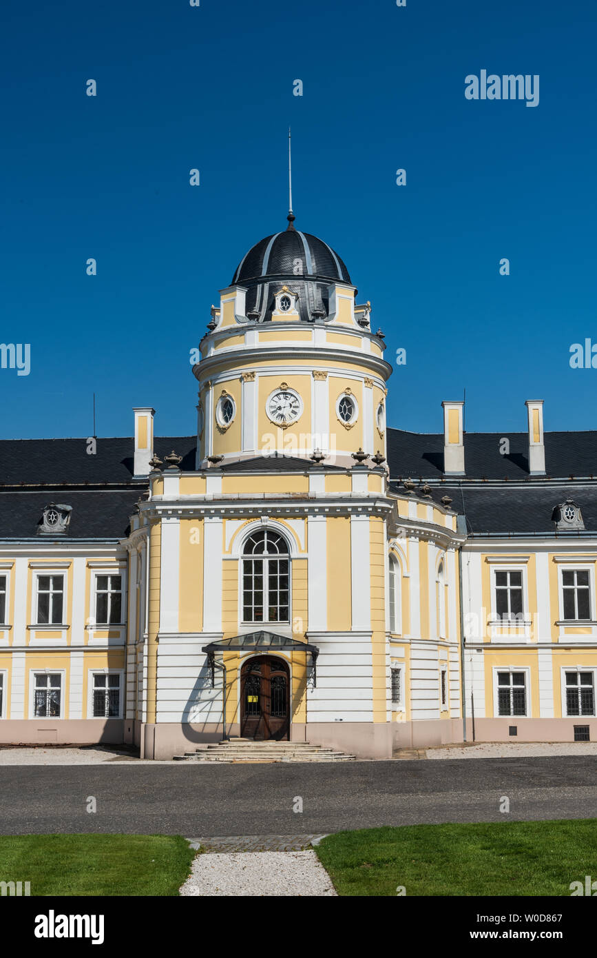 Silherovice Chateau in der Nähe der Stadt Ostrava in der Tschechischen Republik während schöner Frühling afrernoon Stockfoto