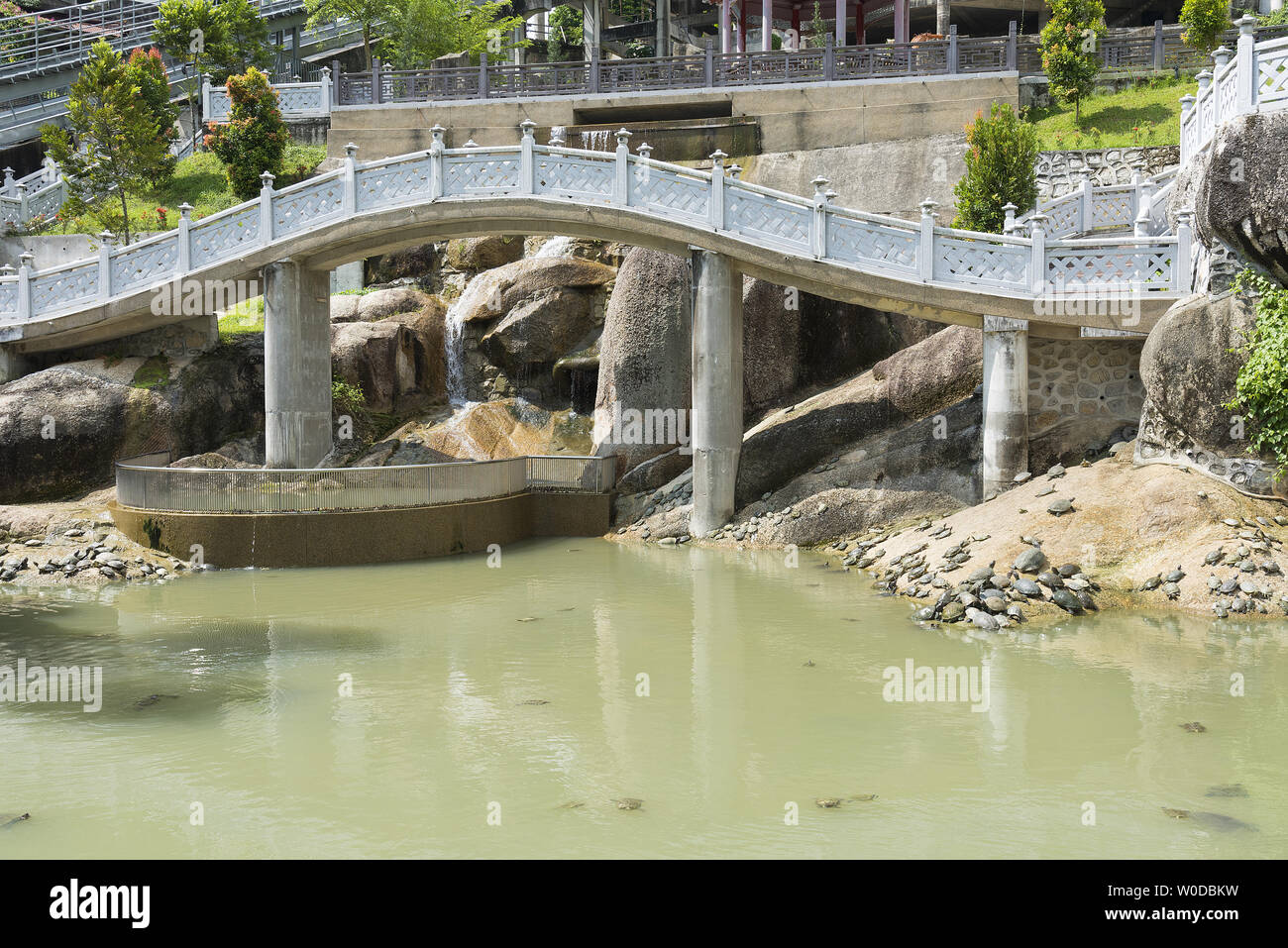 KEK Lok Si Temple in Insel Penang, Malaysia Stockfoto