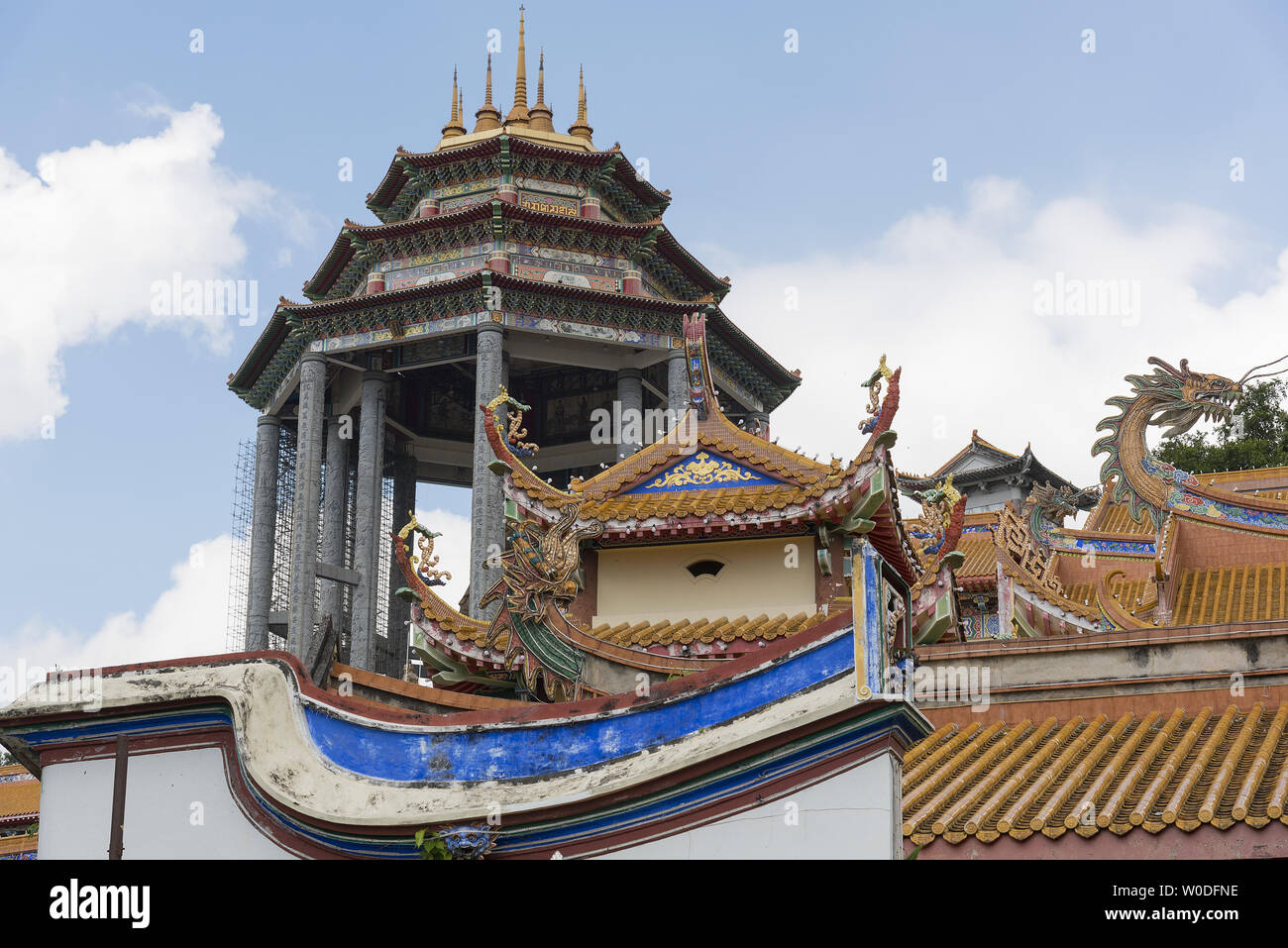 KEK Lok Si Temple in Insel Penang, Malaysia Stockfoto