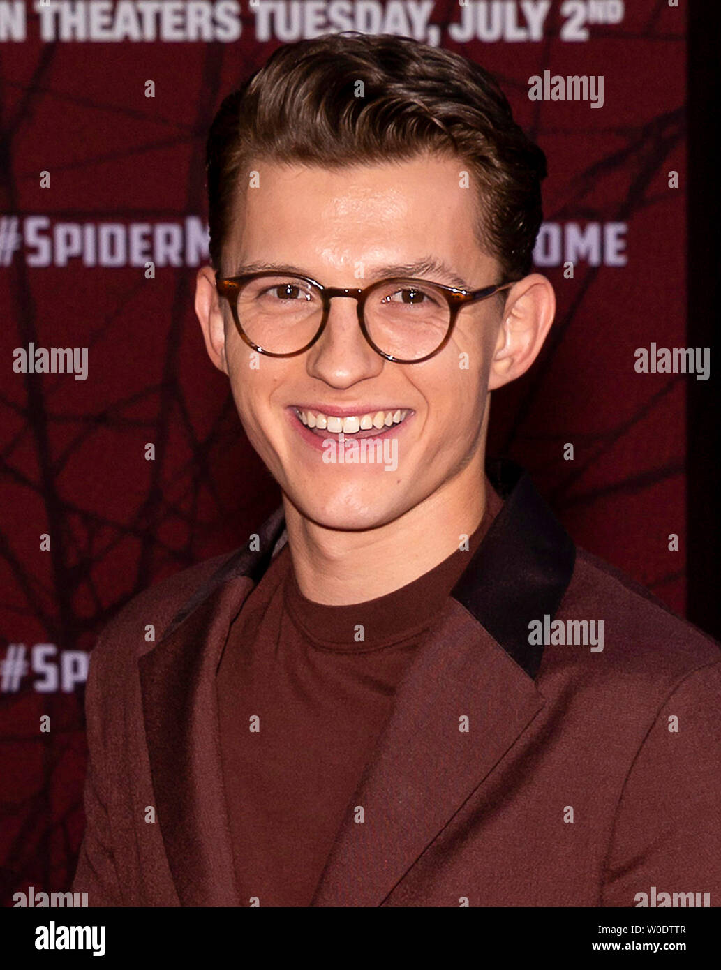 Los Angeles, CA - 26. Juni 2019: Tom Holland besucht die Premiere von Sony Pictures 'Spider-Man weit von zu Hause' gehalten an TCL Chinese Theatre Stockfoto