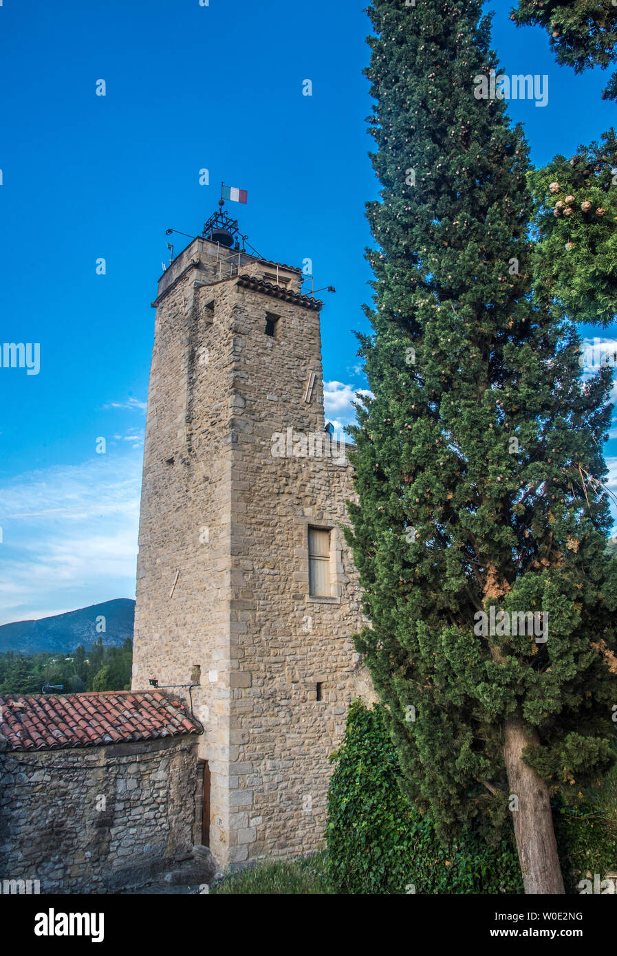 Frankreich, Vaucluse, Belfried von Malaucene Stockfoto