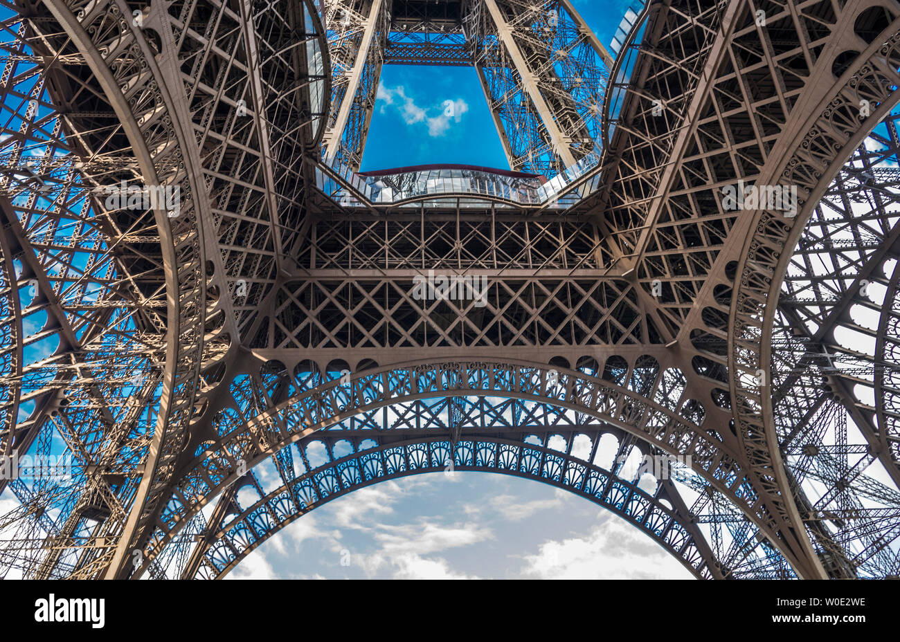Frankreich, 7. Arrondissement von Paris, den Eiffelturm Stockfoto