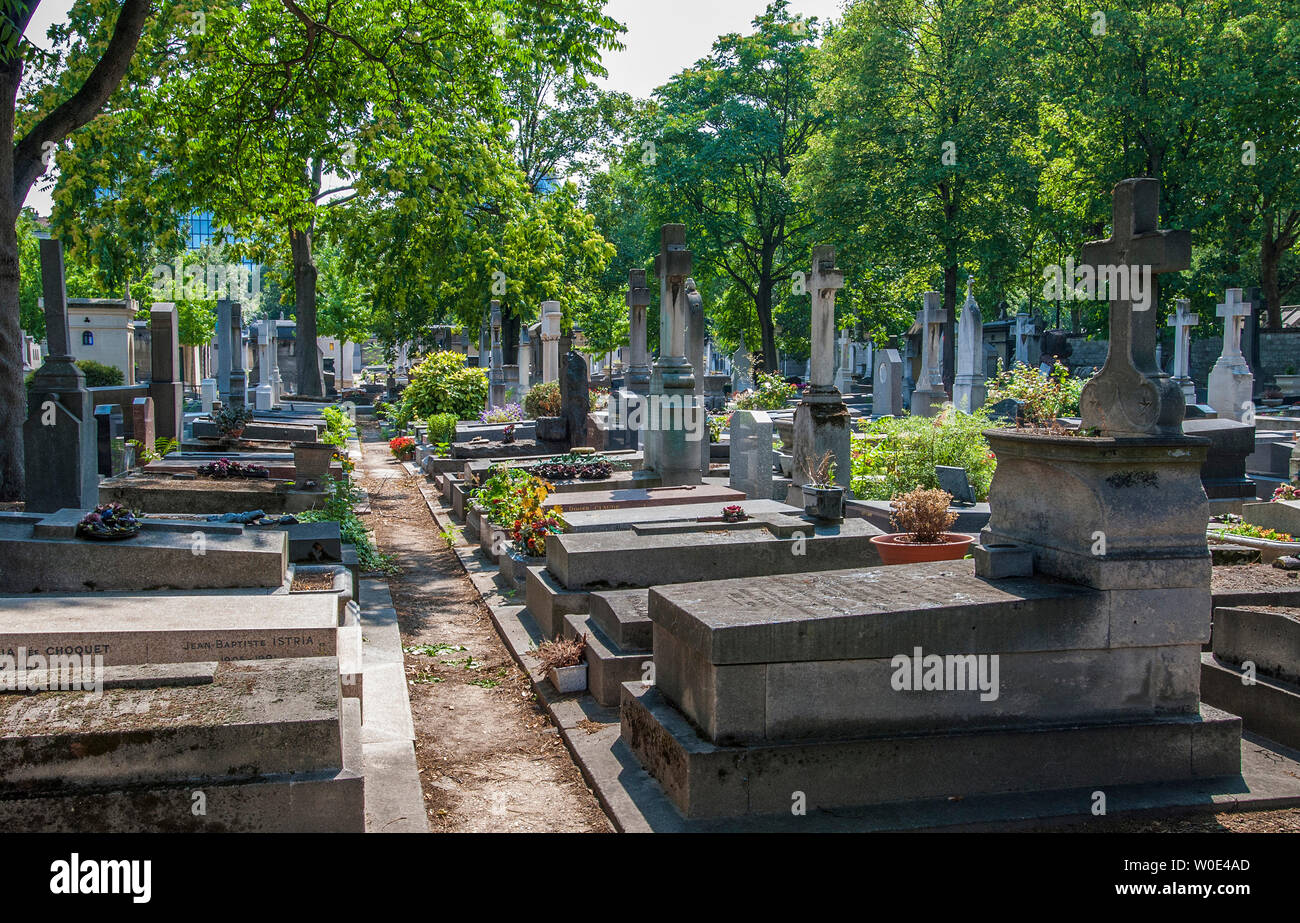 Frankreich, 14. arrondissement von Paris, Montparnasse Friedhof Stockfoto
