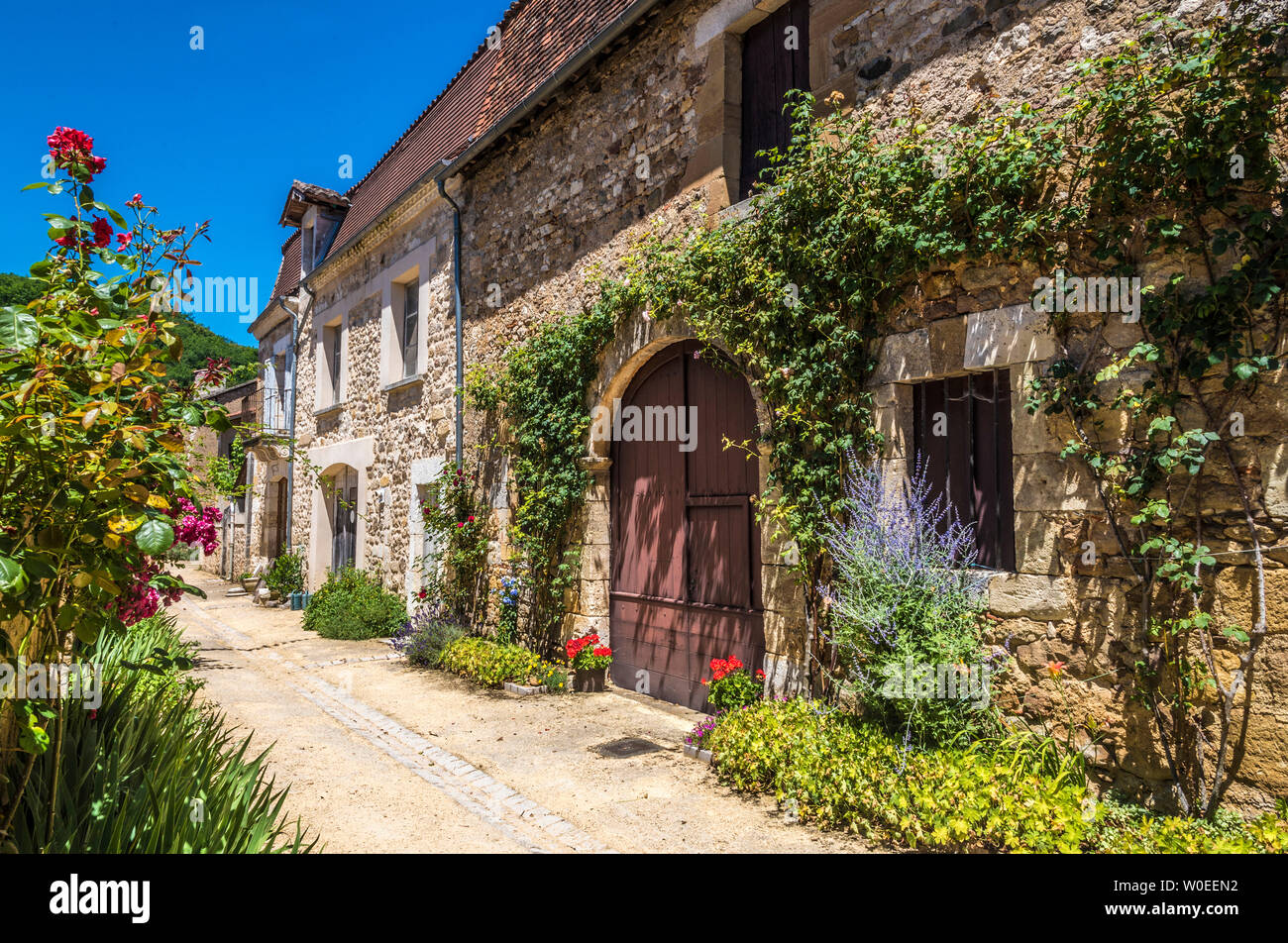 Frankreich, Dordogne, Périgord Vert, ChampagnacdeBelair (Plus Beau