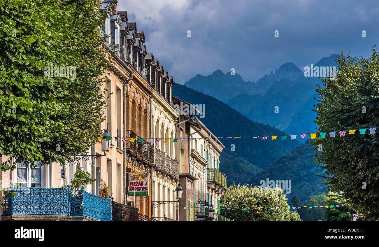 Frankreich, Midi-Pyrénées, Pyrenäen, Luchon Stockfoto