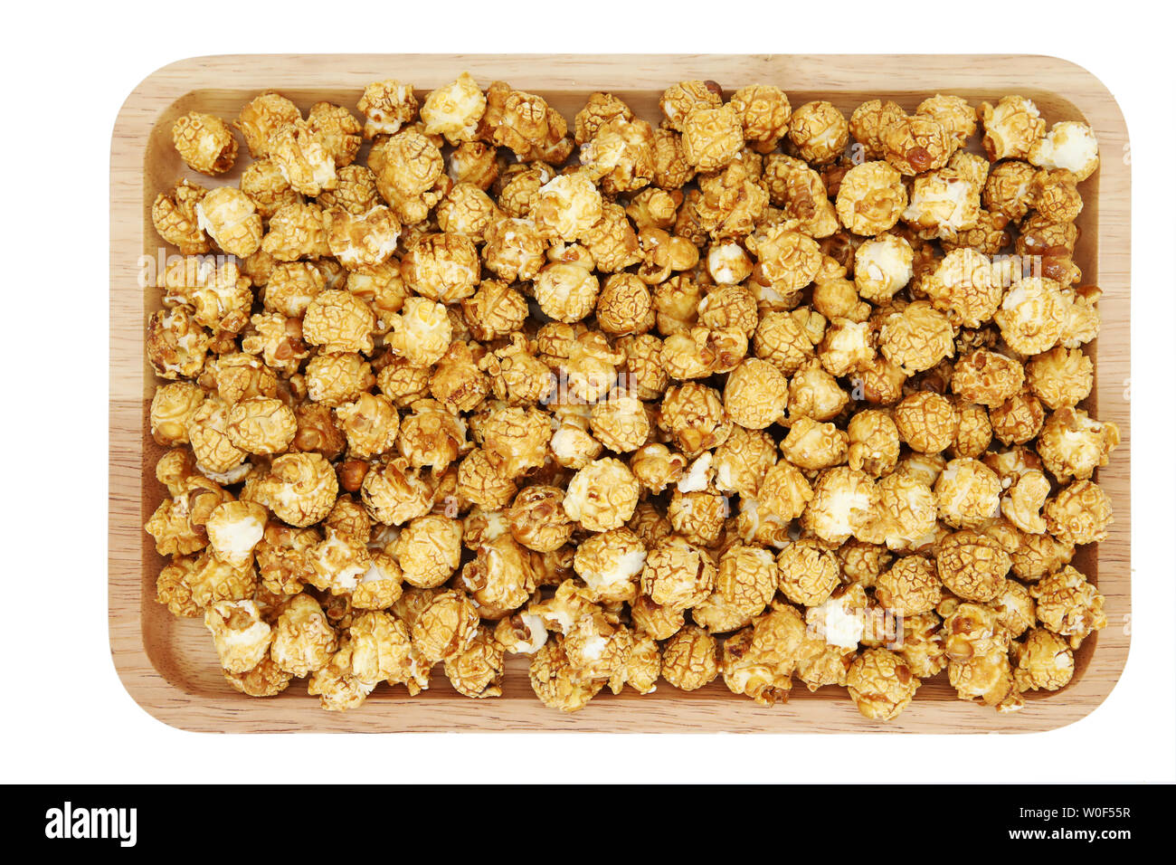 Caramel-flavored Popcorn Stockfoto