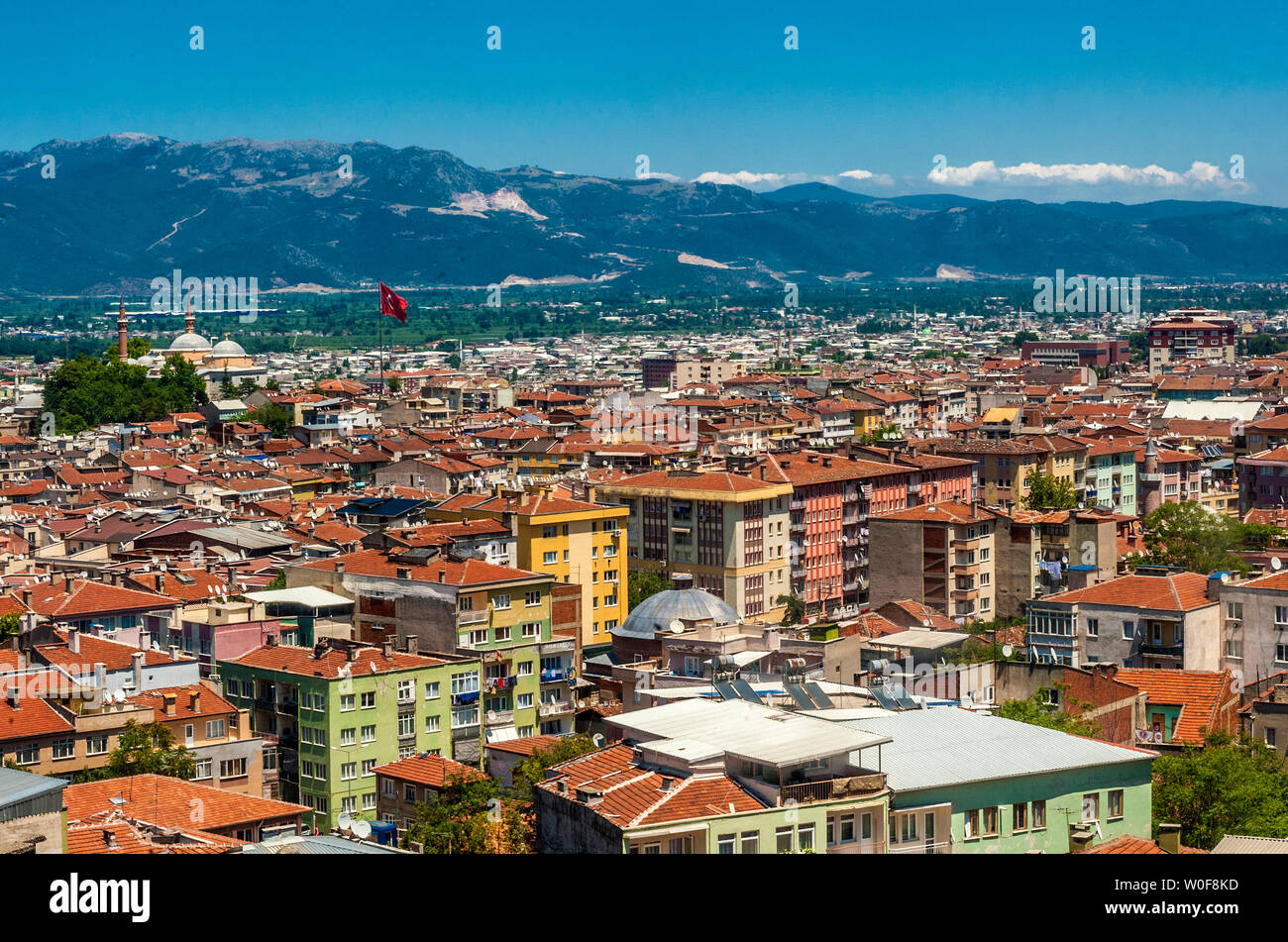 Türkei, Bursa, Hauptstadt von Anatolien Stockfoto