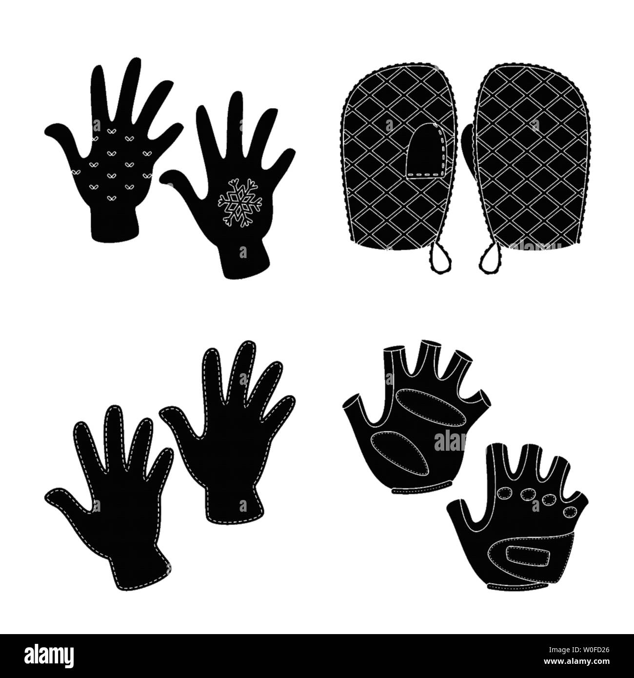 Isoliertes Objekt von warmen und Komfort. Sammlung von warmen und Stil Lager Symbol für das Web. Stock Vektor