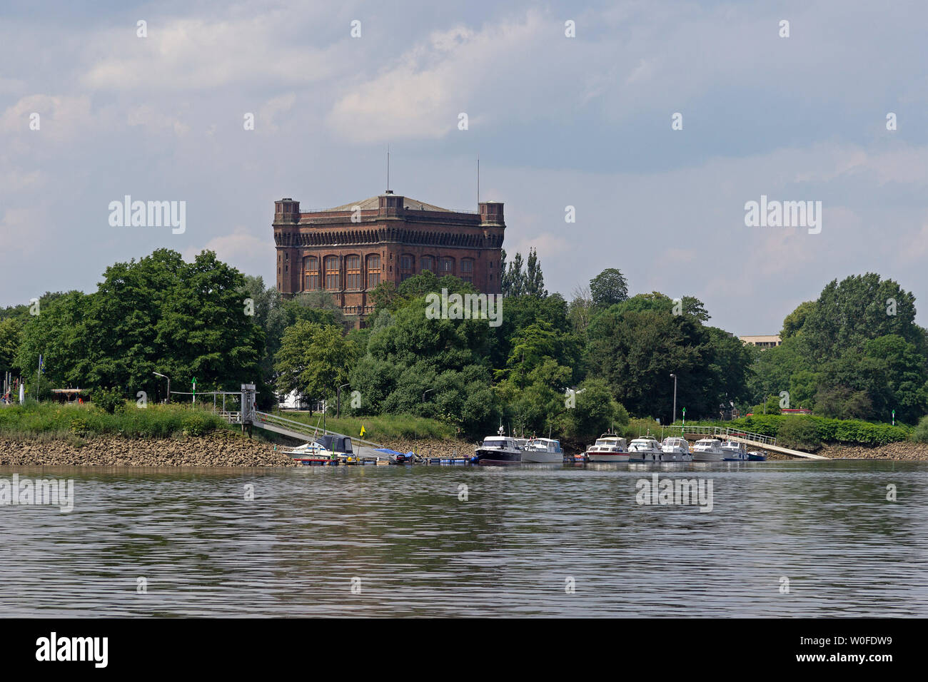 Wasserturm auf Werder, Bremen, Deutschland Stockfoto