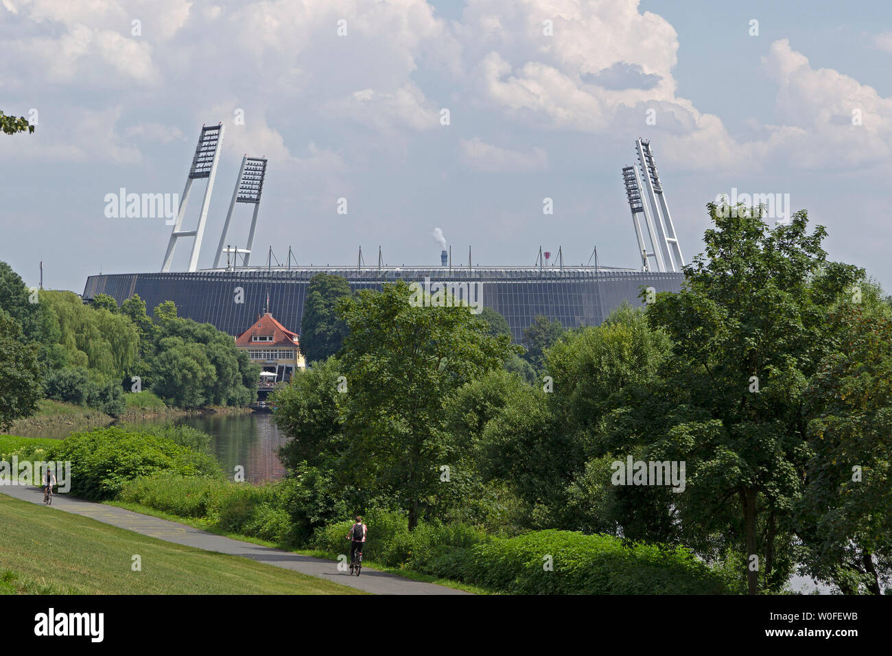 Weserstadion, Bremen, Deutschland Stockfoto