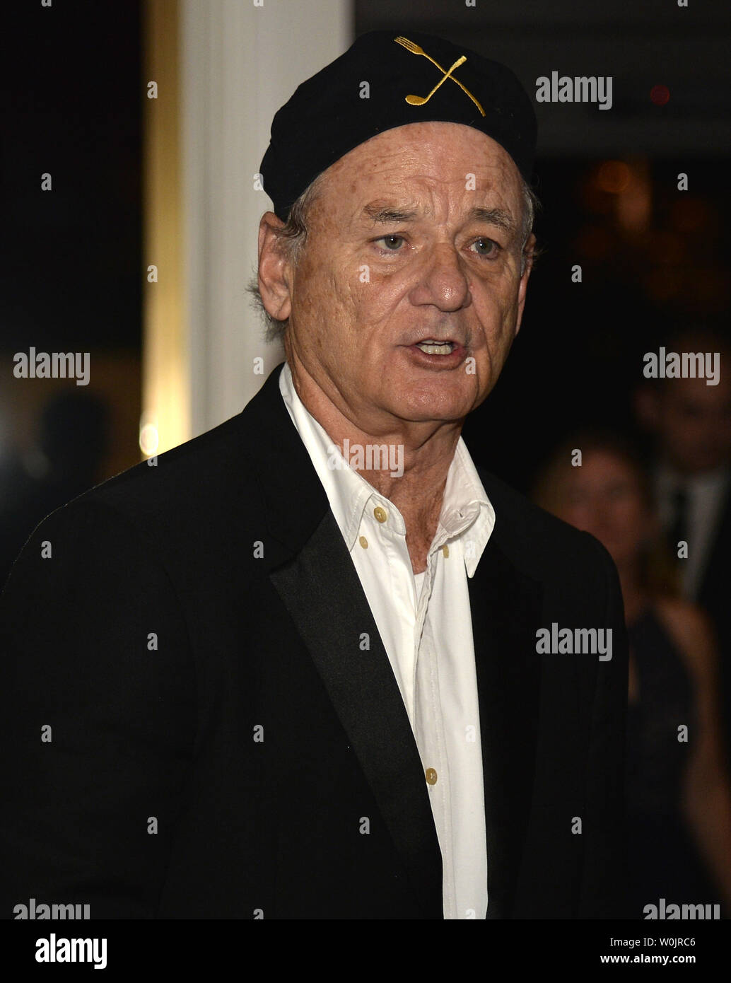 Komiker Bill Murray kommt an der John-F.-Kennedy Center für Darstellende Künste für eine Gala für die Mark Twain Prize für Amerikanische Humor im Kennedy Center, 22. Oktober 2017, in Washington, DC. In diesem Jahr der Empfänger ist bis spät in die Nacht host und Schauspieler David Letterman. Foto von Mike Theiler/UPI Stockfoto