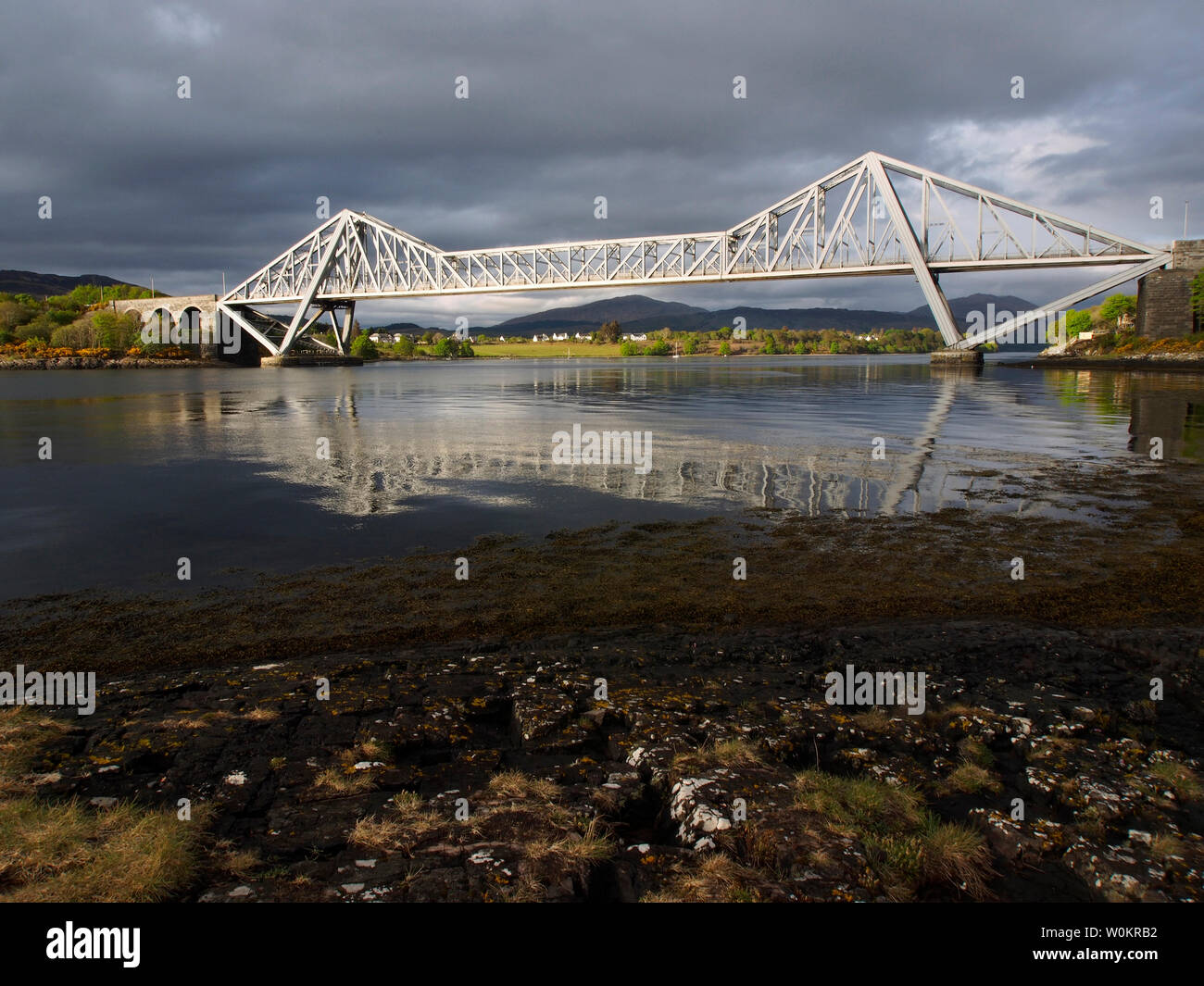 Connel Bridge, Schottland Stockfoto