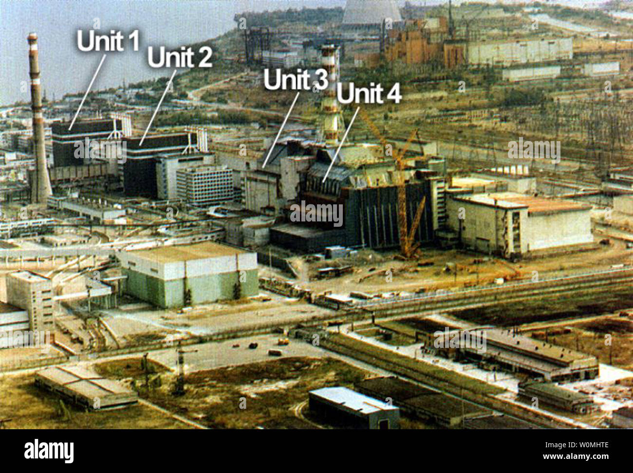 Chernobyl disaster aerial Fotos und Bildmaterial in hoher Auflösung