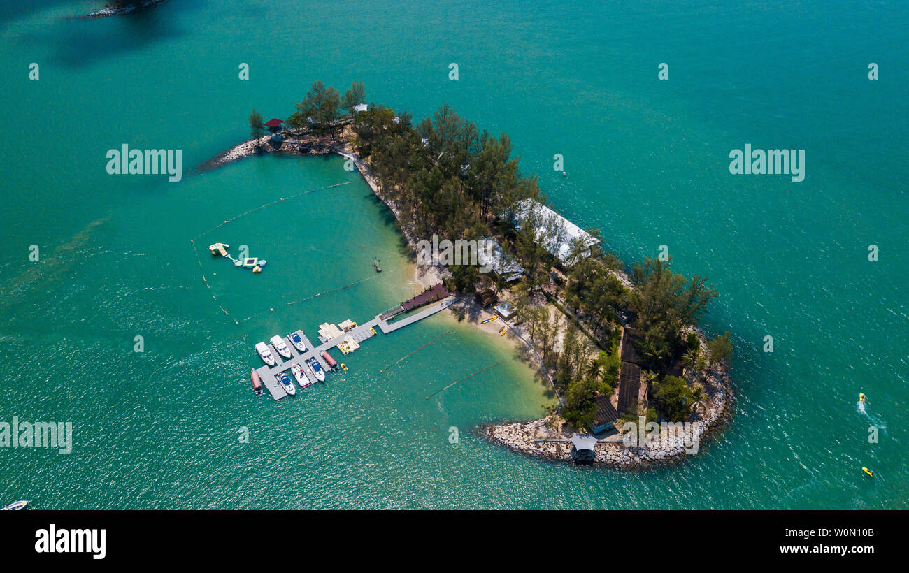 Smaragd Insel Langkawi, Malaysia Stockfoto