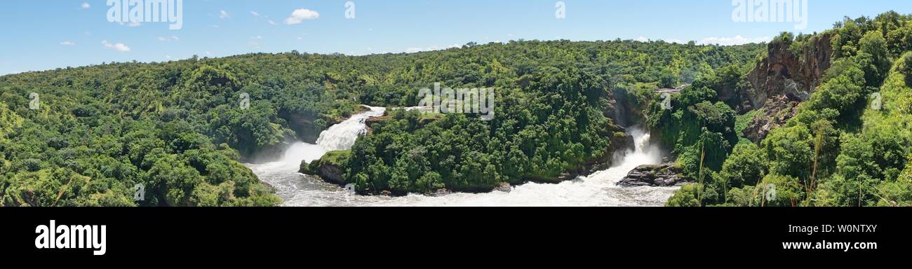 Murchison Falls (Kabalega Falls), Uganda, Afrika Stockfoto