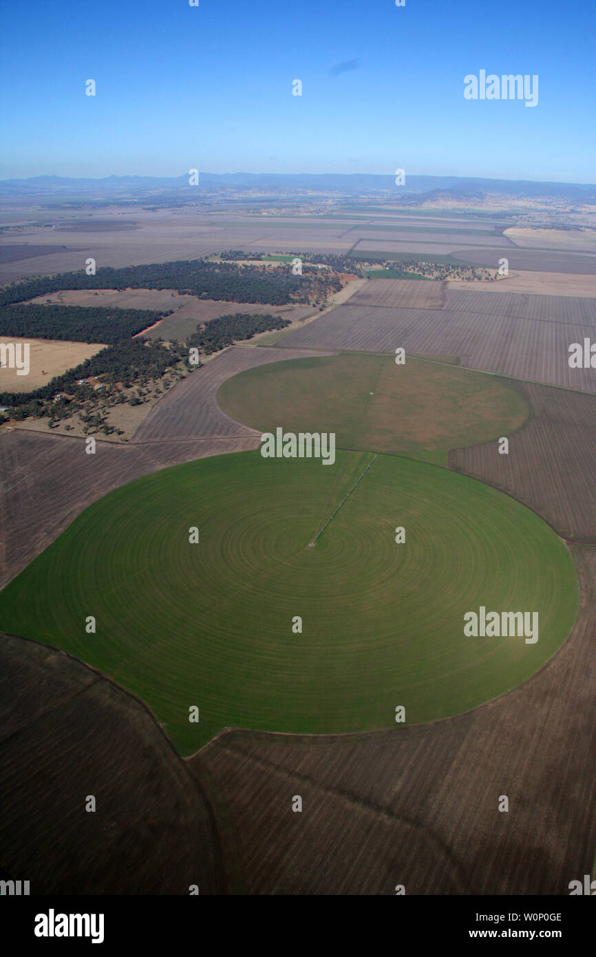 Liverpool plains Northern nsw Australien Stockfoto
