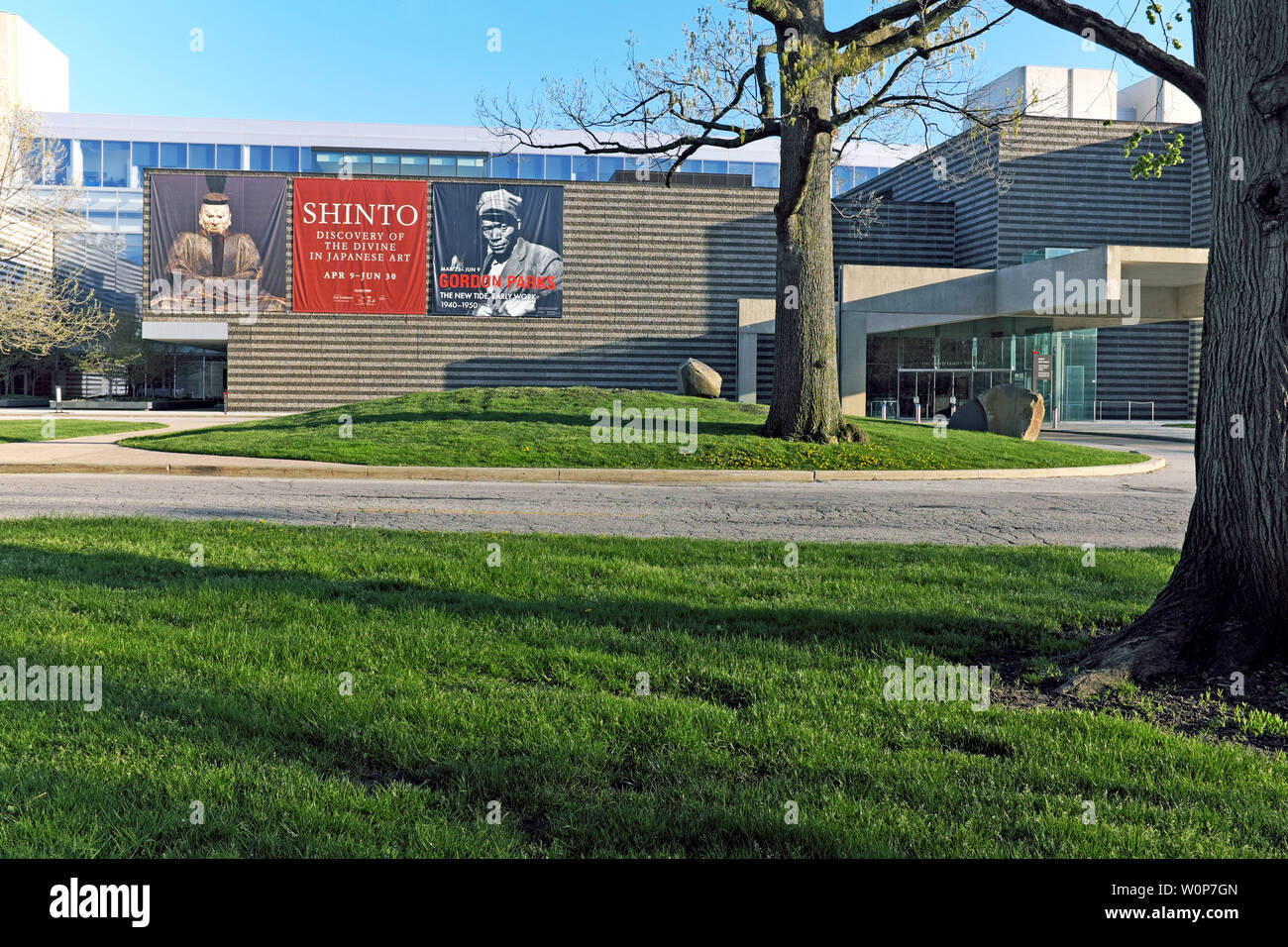 Das Cleveland Museum of Art im Wade Park District in Cleveland, Ohio, USA. Stockfoto