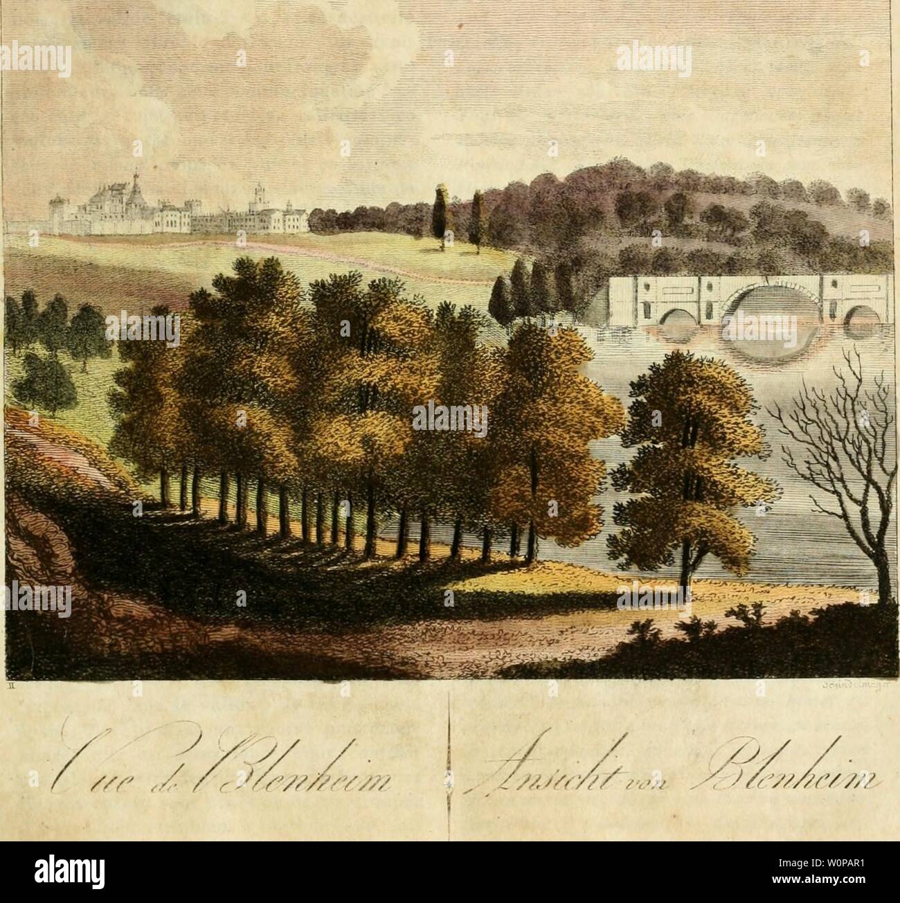 Archiv Bild von Seite 32 der Beschreibung des principaux parcs et. Beschreibung des principaux parcs et jardins de l'Europe: avec Les remarques sur le jardinage et les Plantagen: enrichi ouvrage d'estampes = Bildliche und beschreibende Darstellung der vorzüglichsten Natur und Kunstgärten in Europa: mit Bemerkungen über Gartenkunst und Anpflanzungen: aus dem Französischen descriptiondespr 02 schi Jahr: 1812 Stockfoto