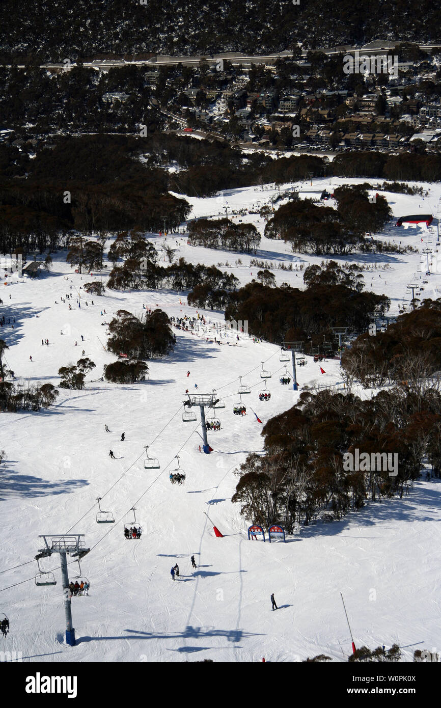 Thredbo nsw Australien Stockfoto