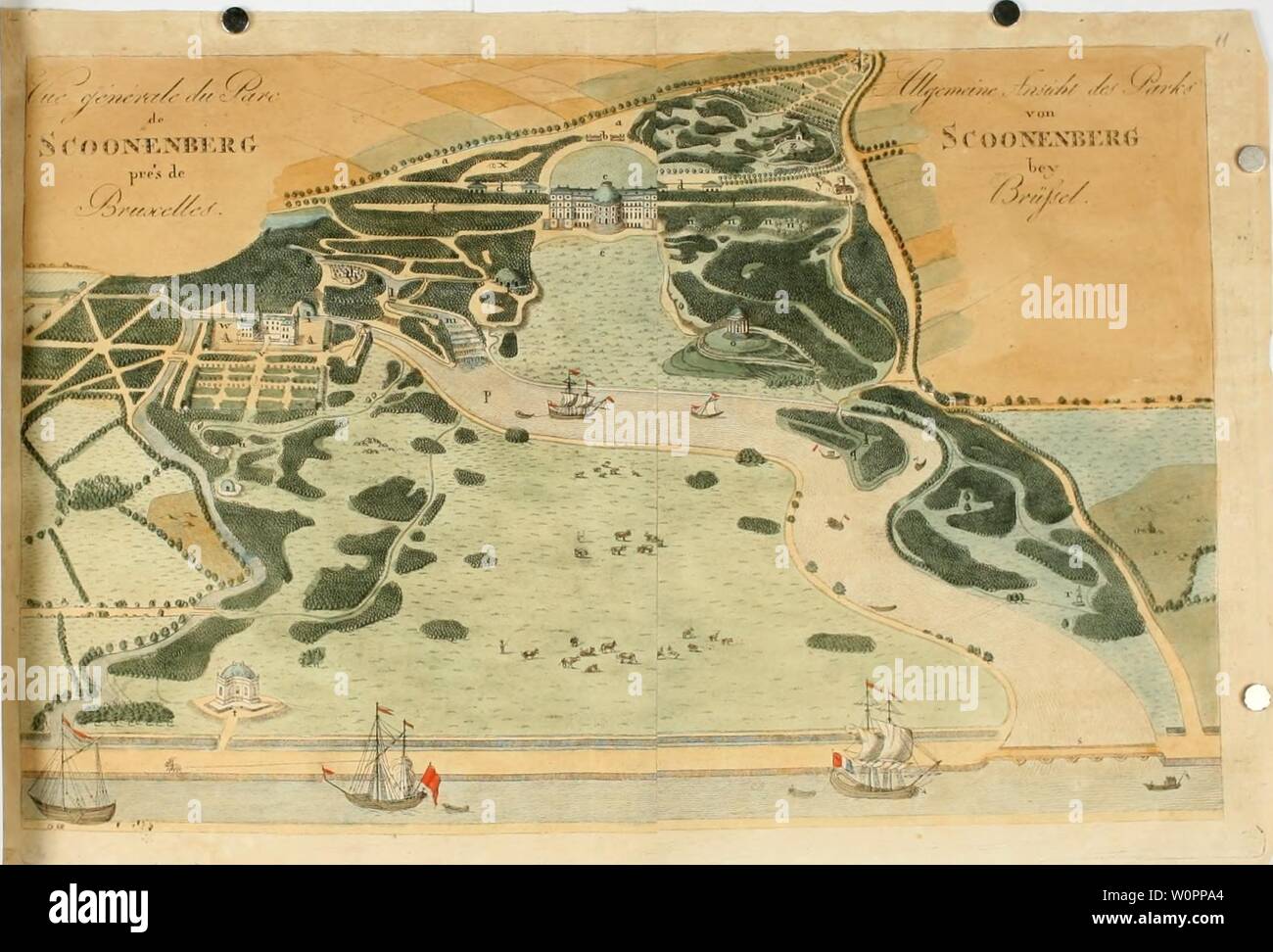 Archiv Bild von Seite 109 des Beschreibung des principaux parcs et. Beschreibung des principaux parcs et jardins de l'Europe: avec Les remarques sur le jardinage et les Plantagen: enrichi ouvrage d'estampes = Bildliche und beschreibende Darstellung der vorzüglichsten Natur und Kunstgärten in Europa: mit Bemerkungen über Gartenkunst und Anpflanzungen: aus dem Französischen descriptiondespr 01 schi Jahr: 1812 Stockfoto