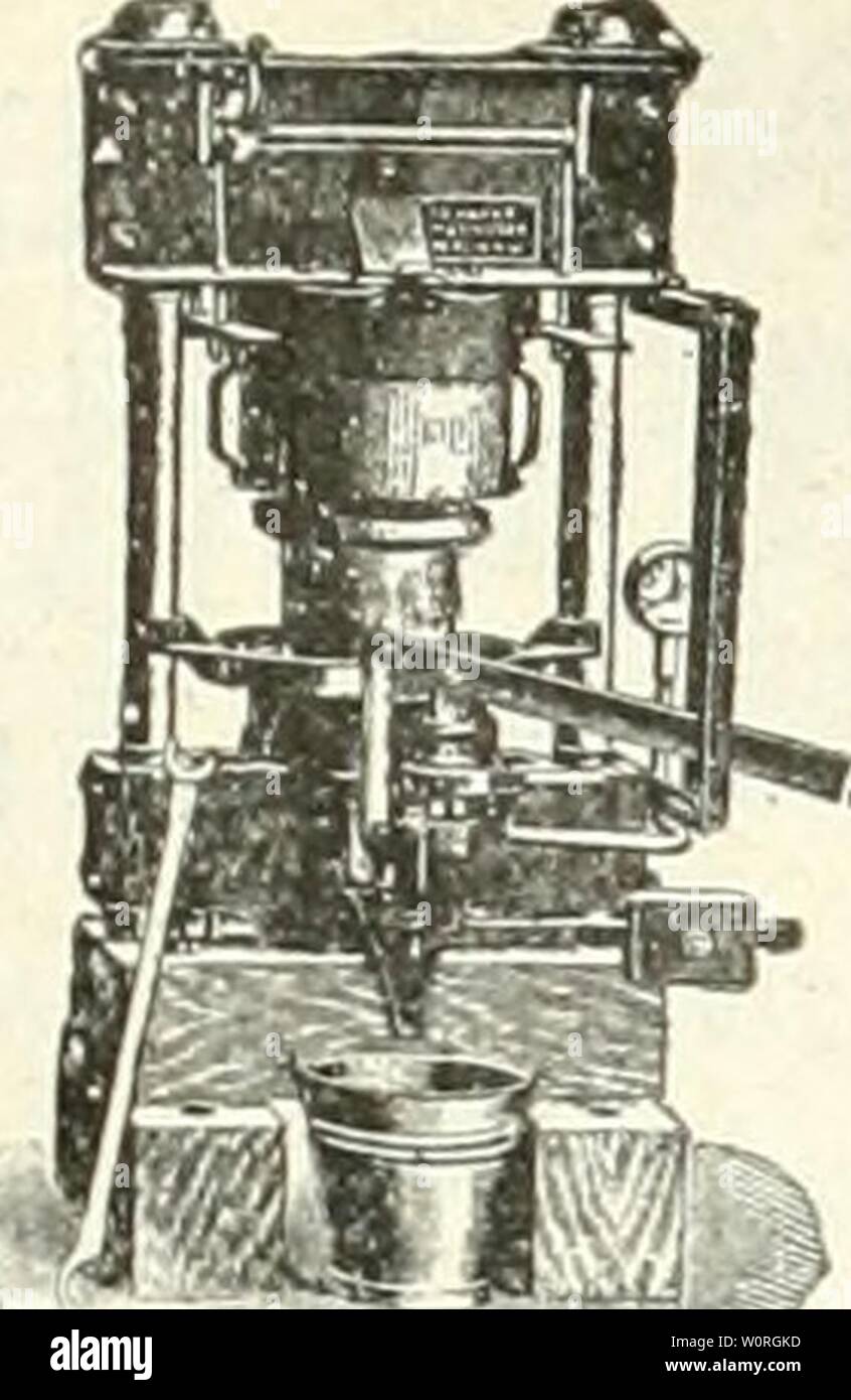 Archiv Bild ab Seite 414 von Der Tropenpflanzer; Zeitschrift fr tropische. Der Tropenpflanzer; Zeitschrift fr tropische Landwirtschaft dertropenpflanze 10 berl Jahr: r und Maschinen zur Gewinnung von Palmöl Preisgekrönt vom Kolonial-Wirtschaltl. Komitee Patentiert in allen interessierten Ländern Komplette Anlagen für Hand- und Kraftbefrieb Stockfoto