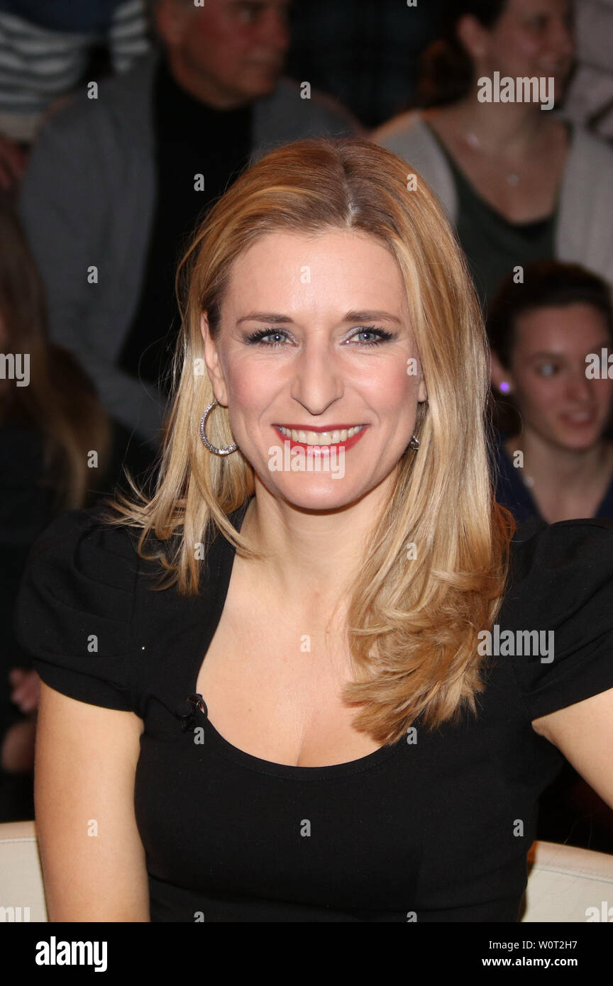 Stefanie Hertel (Saengerin), Lanz, Sendung 1, 06.03.2018, Hamburg Stockfoto