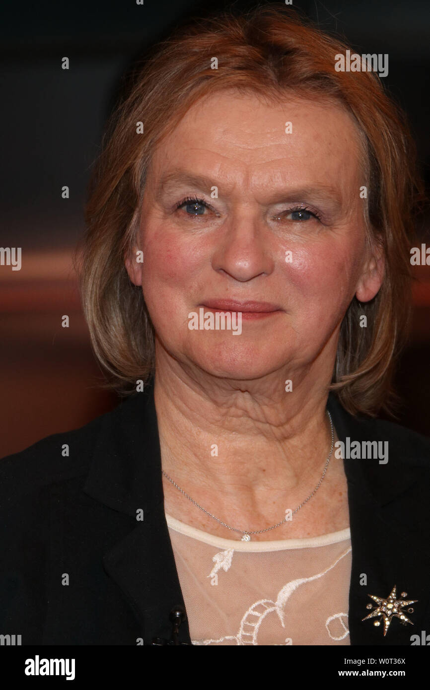 Elke Heidenreich, Autorin, Lanz, Sendung 1, Hamburg, 14.03.2018 Stockfoto