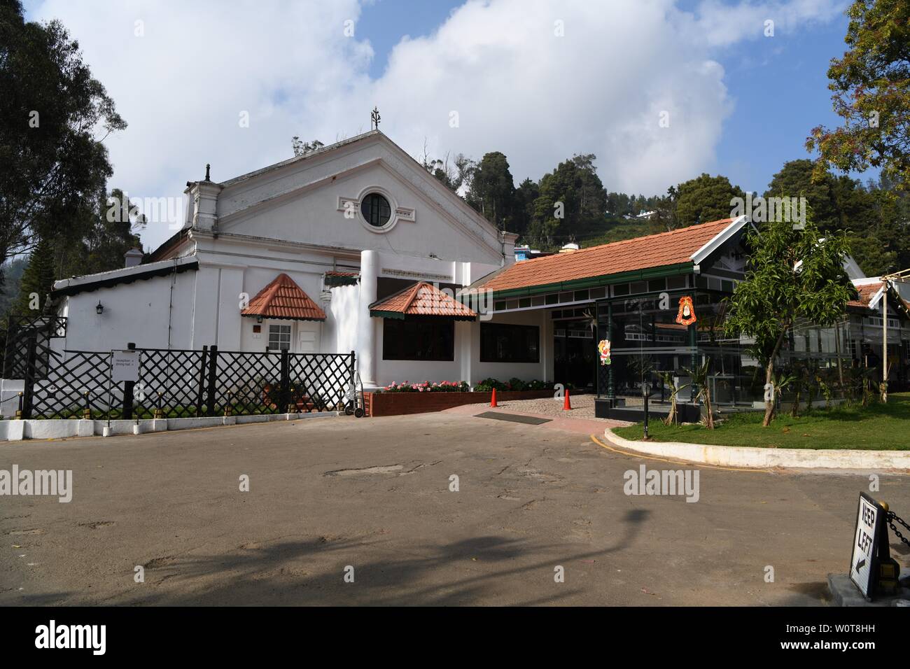 Das Savoy Hotel, Ooty, Indien Stockfoto
