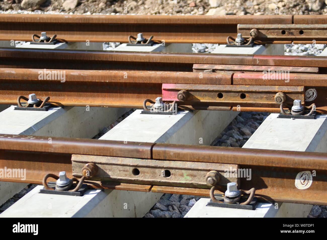 Themenbild: Busse und Bahnen Stockfoto