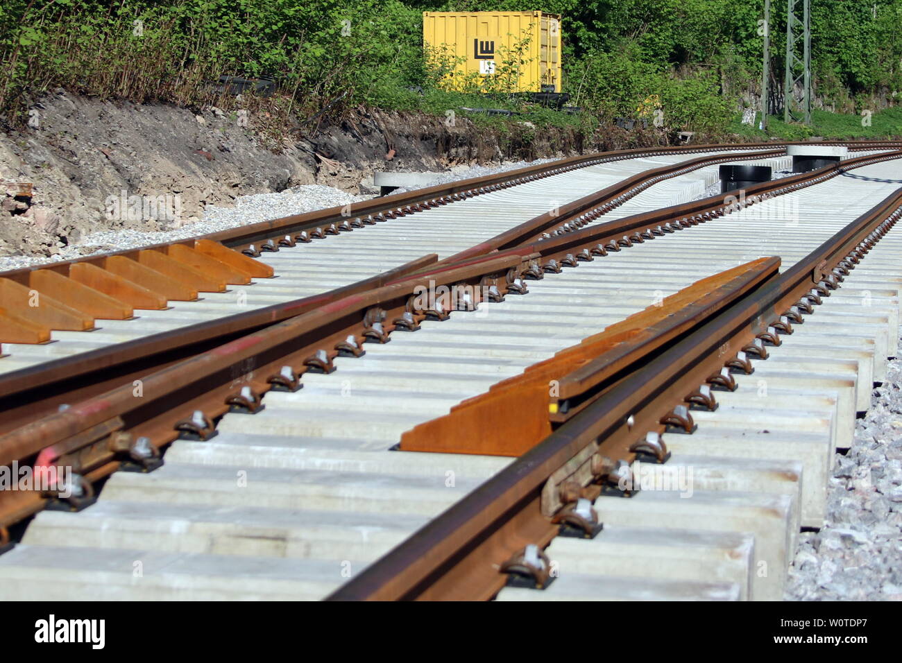 Themenbild: Busse und Bahnen Stockfoto
