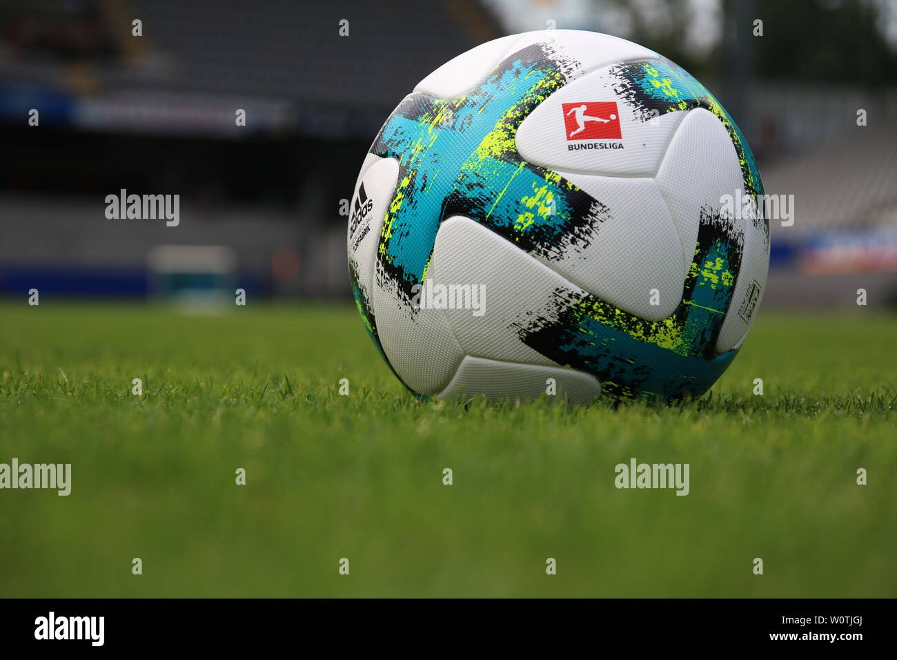 Spielball für ein Fußballspiel Stockfoto