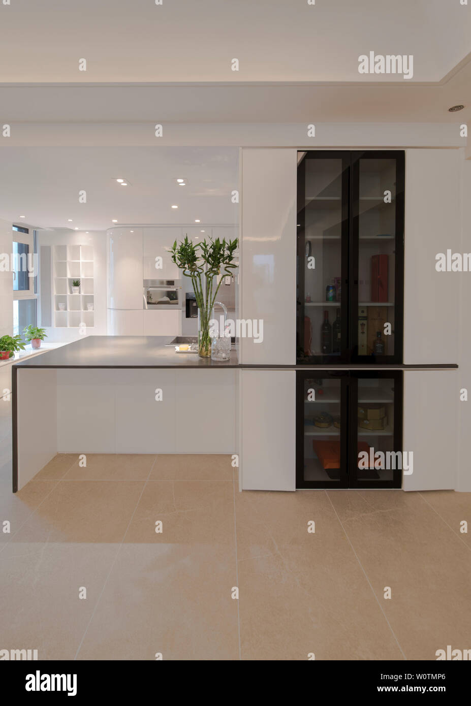 Cabinetry Wirkung Stockfoto