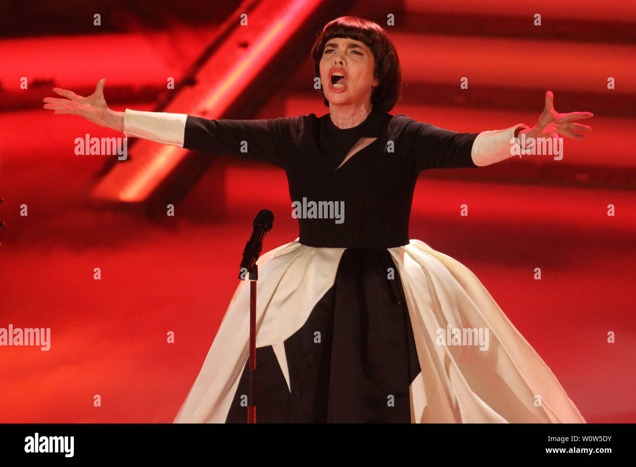 Mireille Mathieu, das Adventsfest der 100.000 Lichter, Suhl, 01.12.2018 Stockfoto