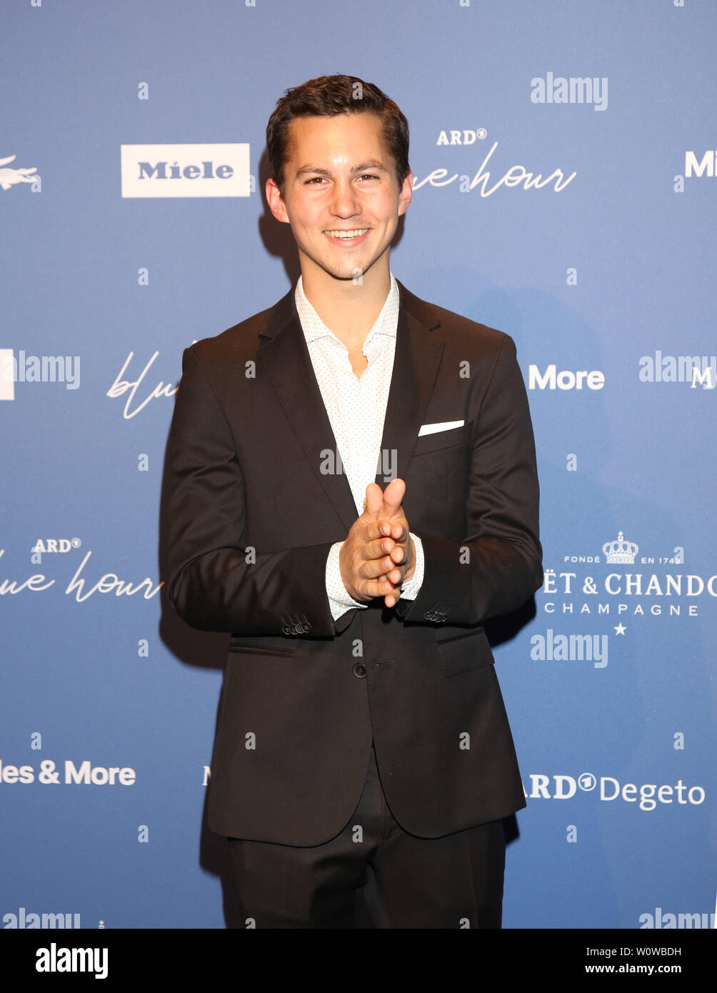 Tim Oliver Schultz, Blaue Stunde Media Night 2019 - Berlinale 2019 Stockfoto