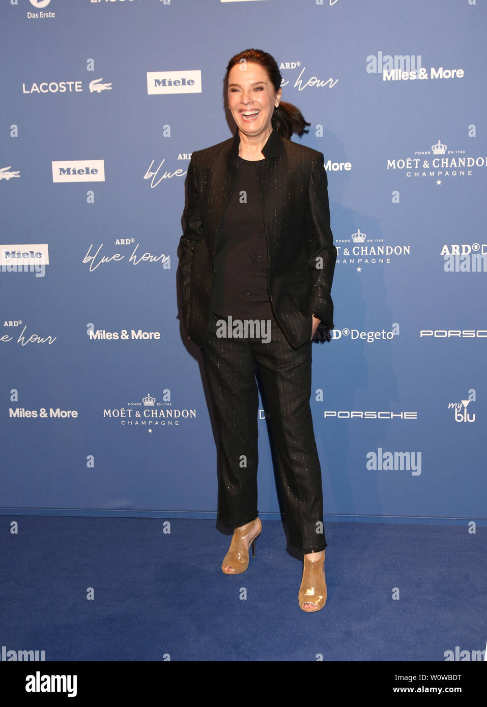 Desiree Nosbusch Blaue Stunde Media Night 2019 - Berlinale 2019 Stockfoto
