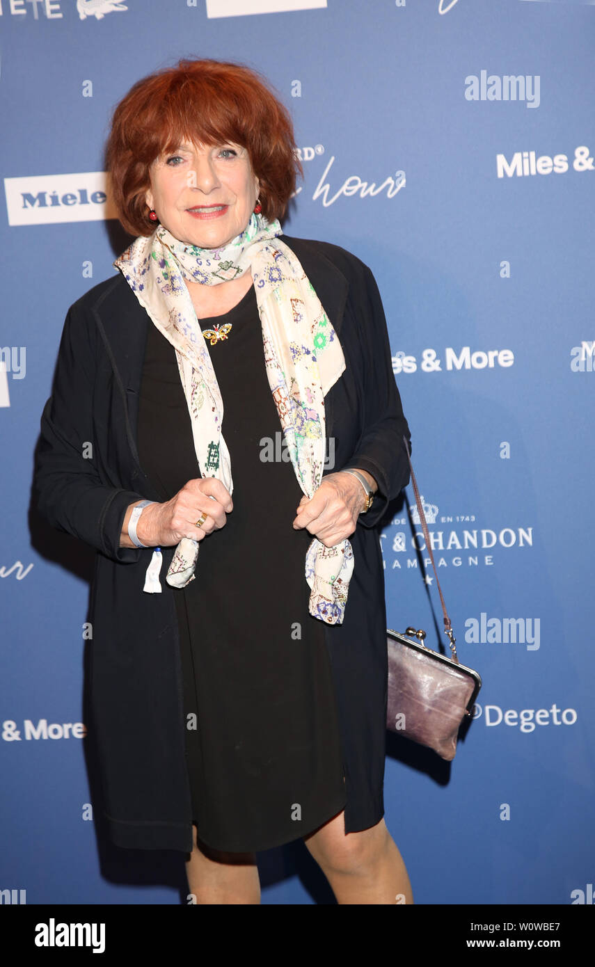 Hannelore Hoger, Blaue Stunde Media Night 2019 - Berlinale 2019 Stockfoto