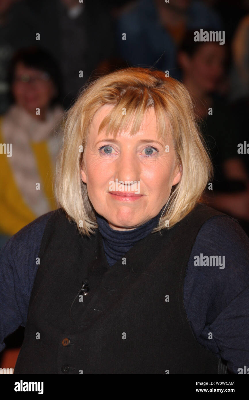 Ines Geipel, Lanz, 26.02.2019, Hamburg Stockfoto