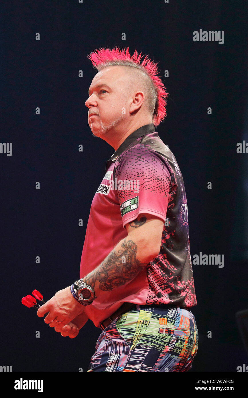 Peter Wright, European Darts Open PDC, Ostermann-Arena, Leverkusen, 23.03.2019 Stockfoto