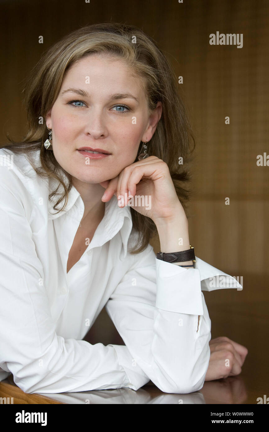 HALA GORANI NACHRICHTEN ANKER CNN Stockfoto