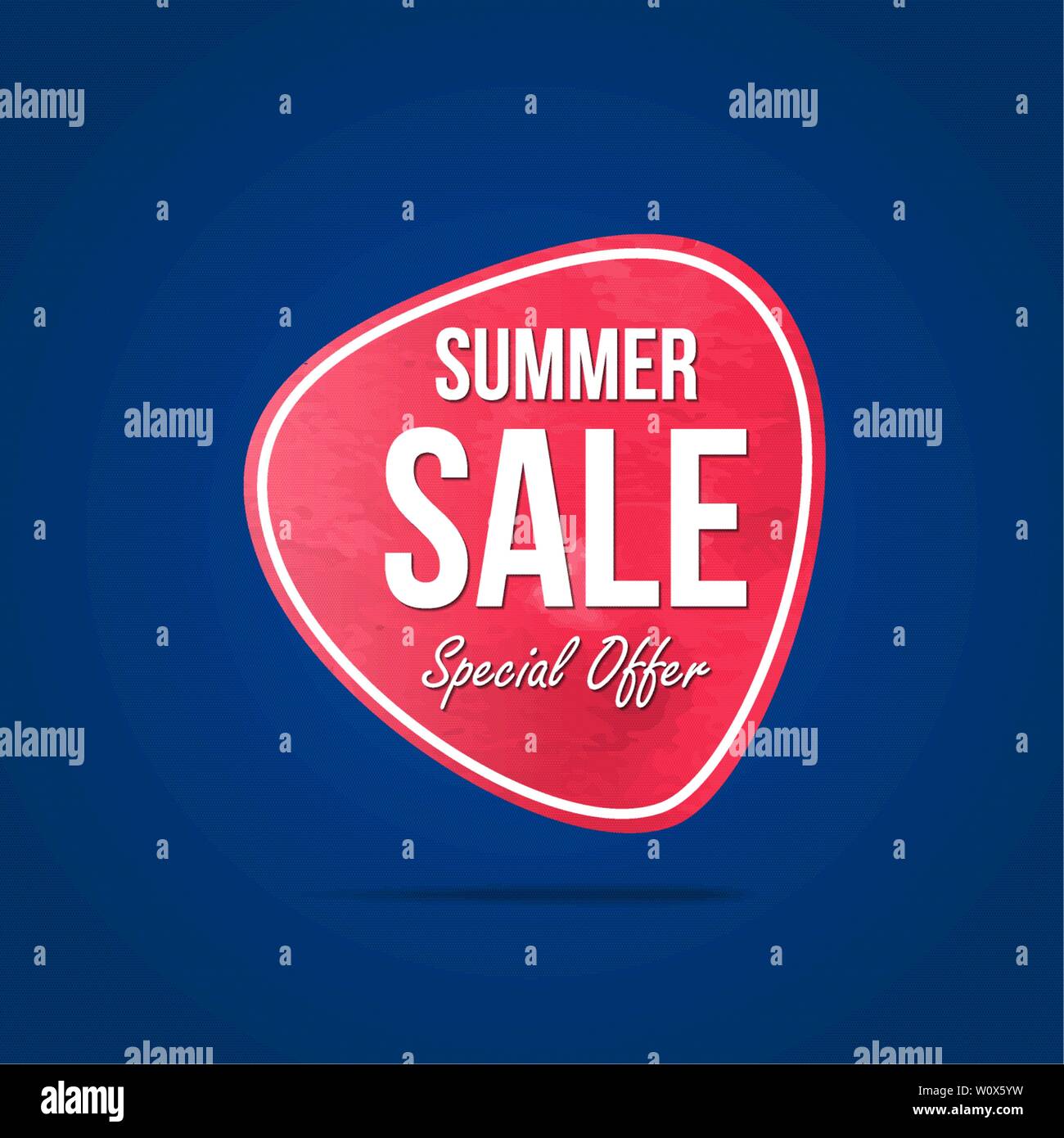 Summer Sale Aufkleber, Verkauf Rabatt Preis, Label Design für Ihren Rabatt Kampagne Förderung in mehreren Anlass saison Umsatz Stock Vektor