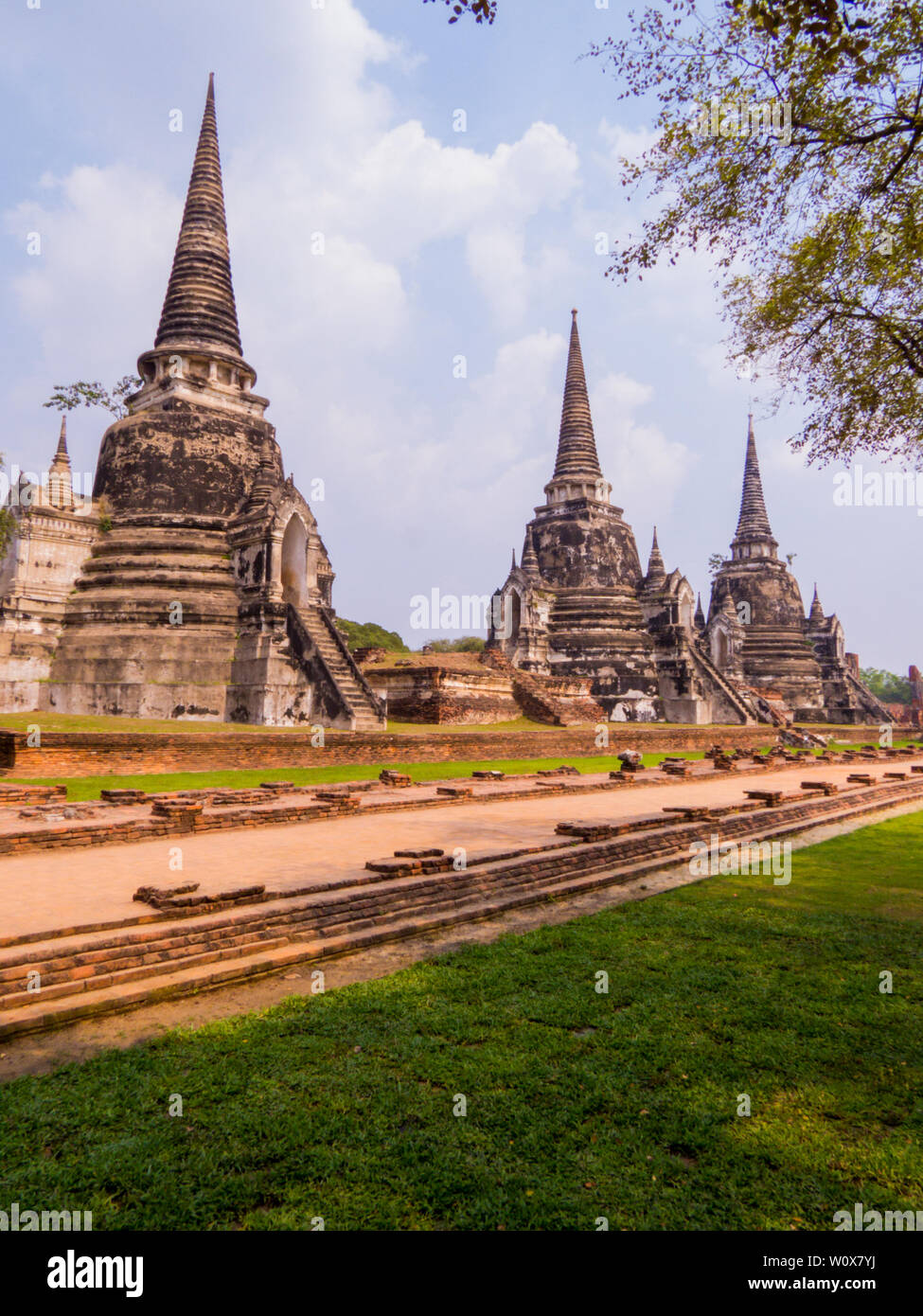Wat Phra Sri Sanphet, Ayutthaya, Thailand Stockfoto