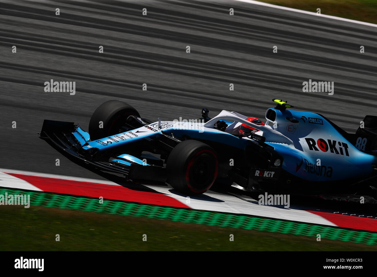 #88 Robert Kubica Williams Racing Mercedes. Grand Prix von Österreich 2019 Spielberg. Stockfoto