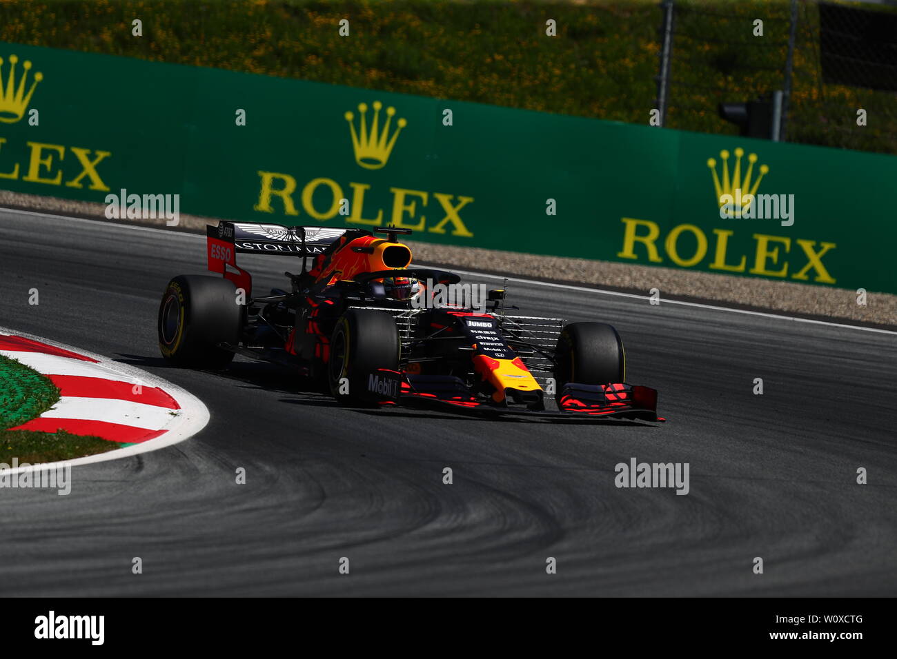 #33 Max Verstappen Aston Martin RedBull Racing Honda. Grand Prix von Österreich 2019 Spielberg. Stockfoto