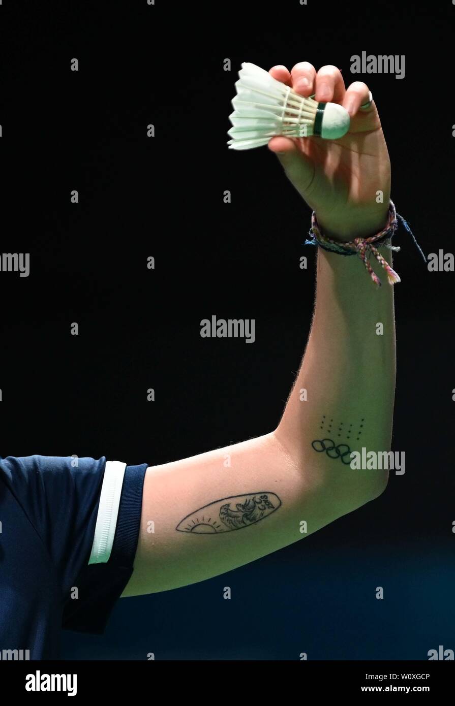 Olympic Rings Tattoo Stockfotos und -bilder Kaufen - Alamy